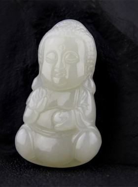 儿童款挂件保真弥勒佛吊坠送证书