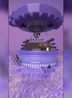 酒吧夜店KTV开业品牌宣传订台3D动态视频海报C4D朋友圈宣传101期