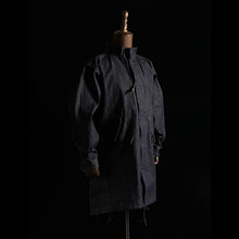 GIZEMO 丹宁牛仔M65 PARKA 复古阿美咔叽工装外套 M-65 长款风衣