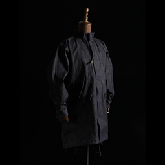 GIZEMO 丹宁牛仔M65 PARKA 复古阿美咔叽工装外套 M-65 长款风衣
