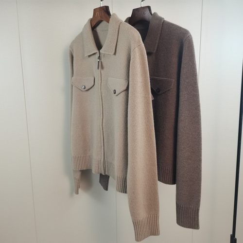 冬季老钱风羊毛羊绒女针织开衫