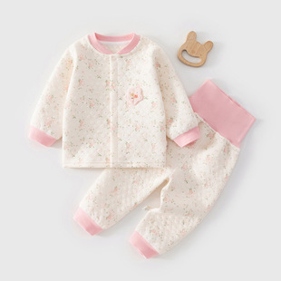 颜值与品质并存 ~纯棉套装夹棉秋衣秋裤春秋高腰护肚保暖打底内衣