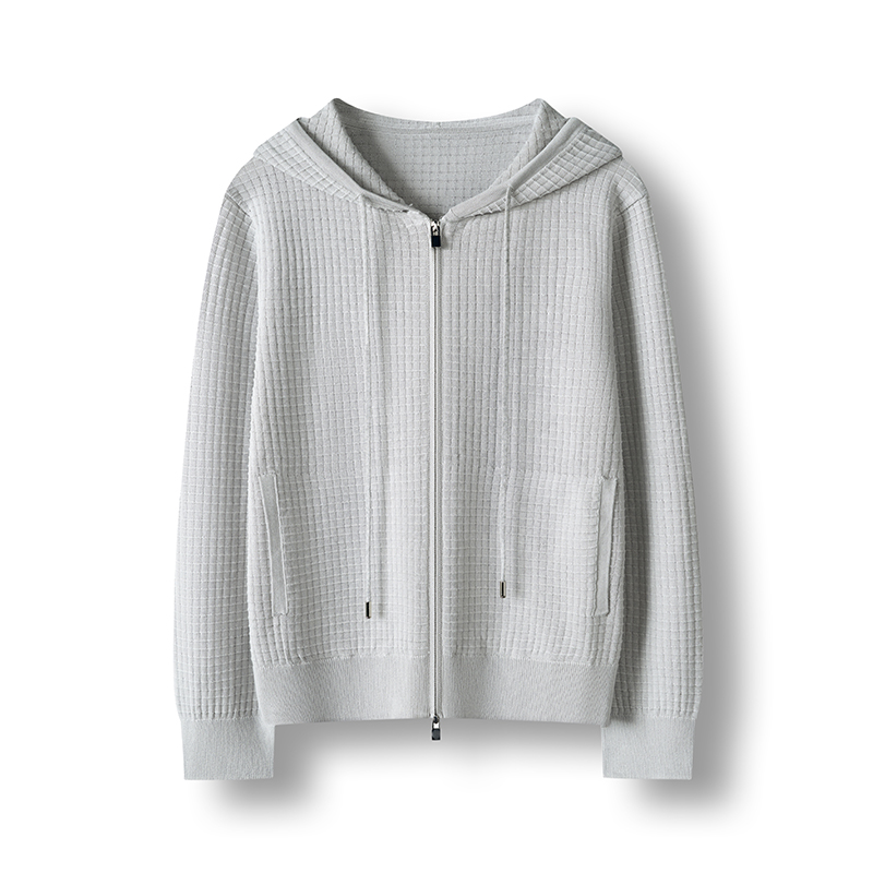 LP同款蚕丝棉连帽长袖外套