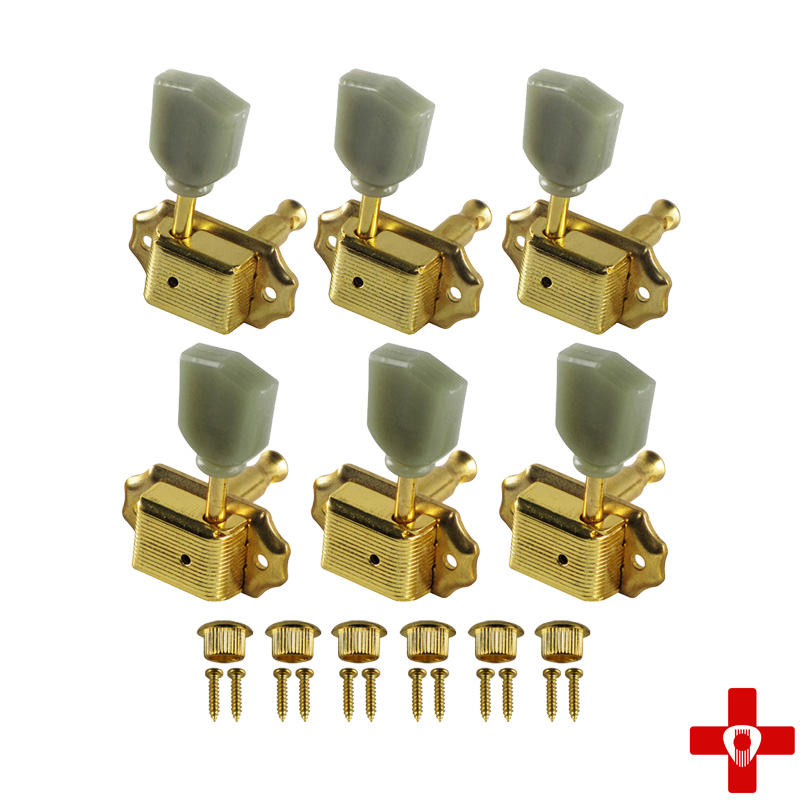 吉他调音钮lp电吉他旋钮弦钮全封闭琴钮卷弦器弦准菱形全金属