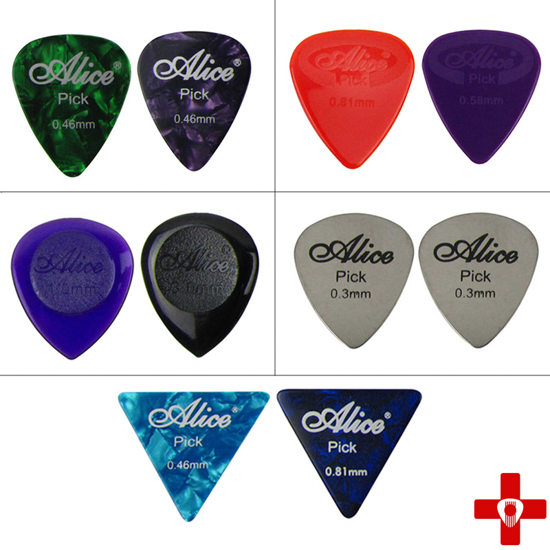 爱丽丝abs金属pick吉他拨片