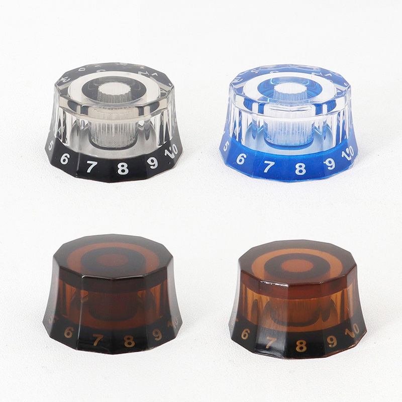 十二边棱形吉他旋钮帽音量音色钮LP电位器帽EPI电吉他贝司旋钮