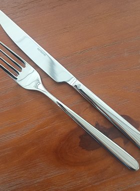 外贸Sambonet家用不锈钢西餐具牛排刀叉勺茶勺