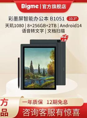 BIGME 10.3英寸B1051系列快刷电子书智能办公本电纸书阅读器