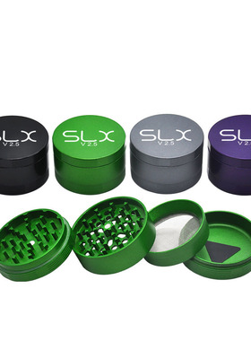 COURNOT 陶瓷漆磨烟器 63mm 四层铝合金 Herb Grinder 香料研磨器