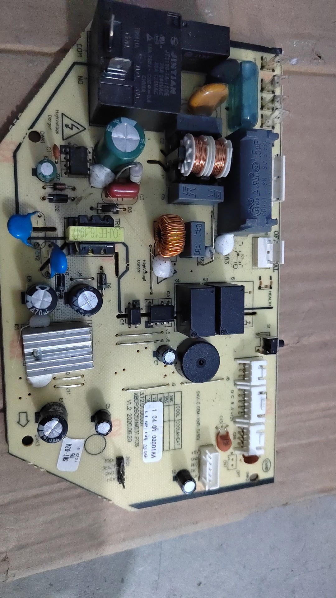 中松杨子东宝夏立夏宝韩电空调电脑板主板XBDP26G01M031.PCB