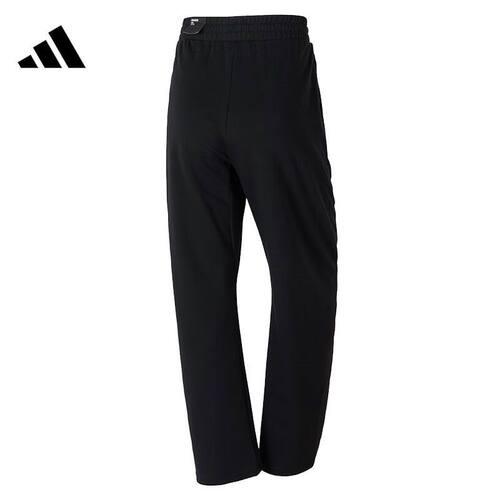 Adidas/阿迪达斯运动女士针织透气训练跑步长裤JZ1582