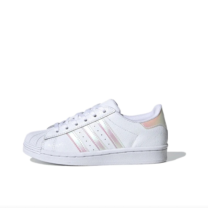 Adidas/阿迪达斯正品三叶草SUPERSTAR C儿童贝壳头板鞋FW8282