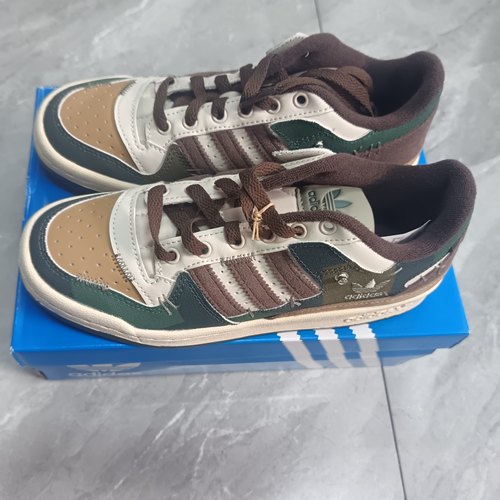 阿迪达斯冬季三叶草新款中性鞋FORUM经典板鞋运动休闲男女 IH3287