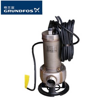 grundfos格兰富水泵AP50B.50.15.3V排污泵不锈钢潜水泵景观泵雨水
