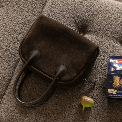 Monkeypocket磨砂皮保龄球女包