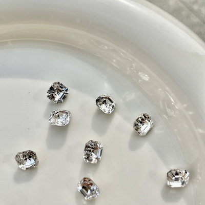 AiMTnails马姑娘家新品华子4480尖底公主方8mm美甲饰品