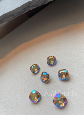 AiMTnails马姑娘家新品华子4470(SHIM)246肥方10mm美甲饰品