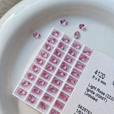 AiMTnails马姑娘家新品华子4120透底尖底鸽子蛋223IGNIT美甲饰品
