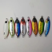 船大工72海钓岸抛慢摇铁板饵夜光远投路亚饵鲈鱼假饵40g60g80g130