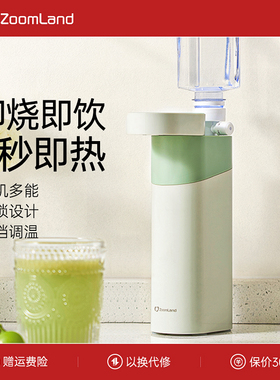 美国卓朗便携式电热烧水壶即热式电热杯智能恒温旅行出差迷你小型