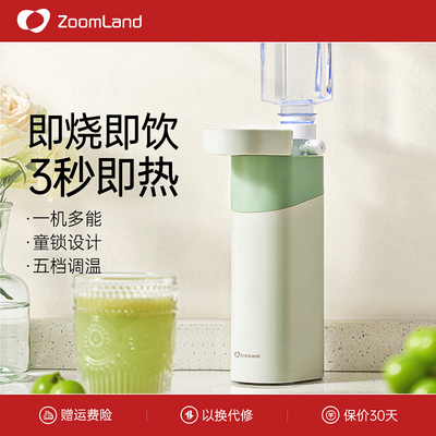 美国卓朗可携式电热烧水壶瞬热式电热杯智能恒温旅行出差迷你小型