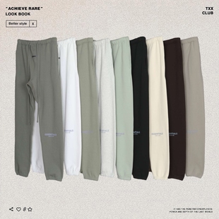 男女宽松休闲运动裤 FOG GOD复线ESSENTIALS高街束脚卫裤 FEAR