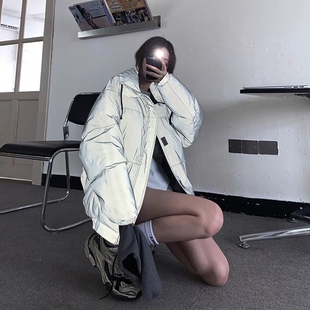 潮牌加厚面包棉服外套FOG高街棉衣 GOD复线ESSENTIALS冬季 FEAR