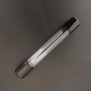 透明硬管PVC管塑料透明管带堵头盖子样品包装管圆管外径18内径17