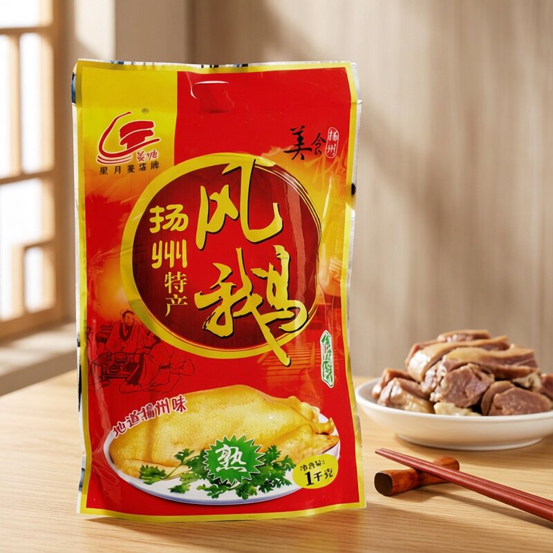 扬州凤鹅星月菱塘风鹅风干老鹅肉真空食品熟食下酒菜扬州特产送礼