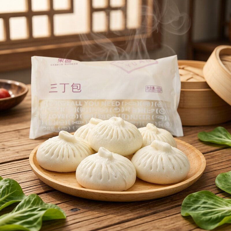 扬州特产东园小馆80克*6只青菜包豆腐皮包豆沙包千层油糕组合套餐