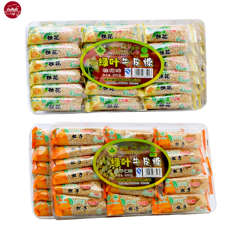 ÑïÖÝÌØ²úÂÌҶţƤÌǹ𻨿Úζ400g/ºÐºÚÖ¥Â黨ÉúºËÌÒËÉ×ÓÌǹû°üÓÊ