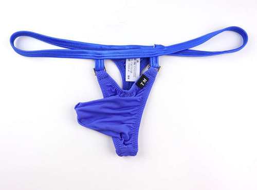 新款丁字裤性感镂空大囊袋