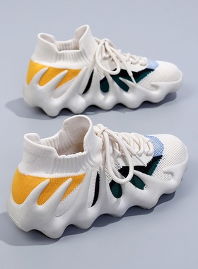 JD580八爪鱼椰子鞋女鞋休闲鞋女款2022年夏季女鞋轻便透气ins潮鞋