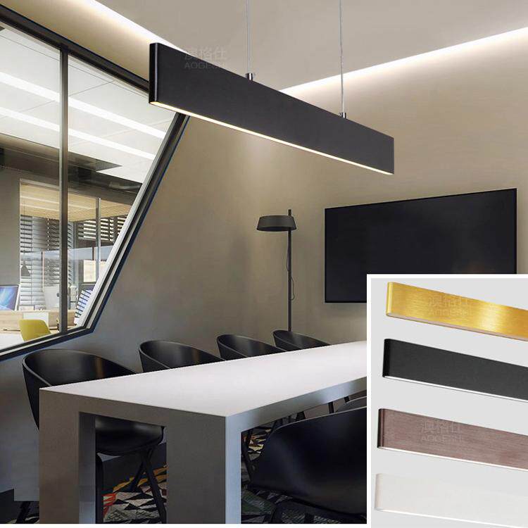 现代简约led办公室110V220V吊灯
