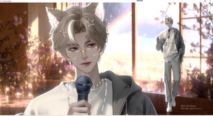 Live2d量贩模型-芒种  青年公皮vup直播公用成品皮套虚拟主播