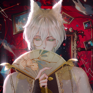 Live2d量贩模型-寺狐 成男公皮vup直播公用成品皮套虚拟主播模型