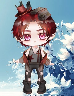 Live2d量贩模型-丹顶鹤Q版 中性公皮vup直播成品皮套虚拟主播