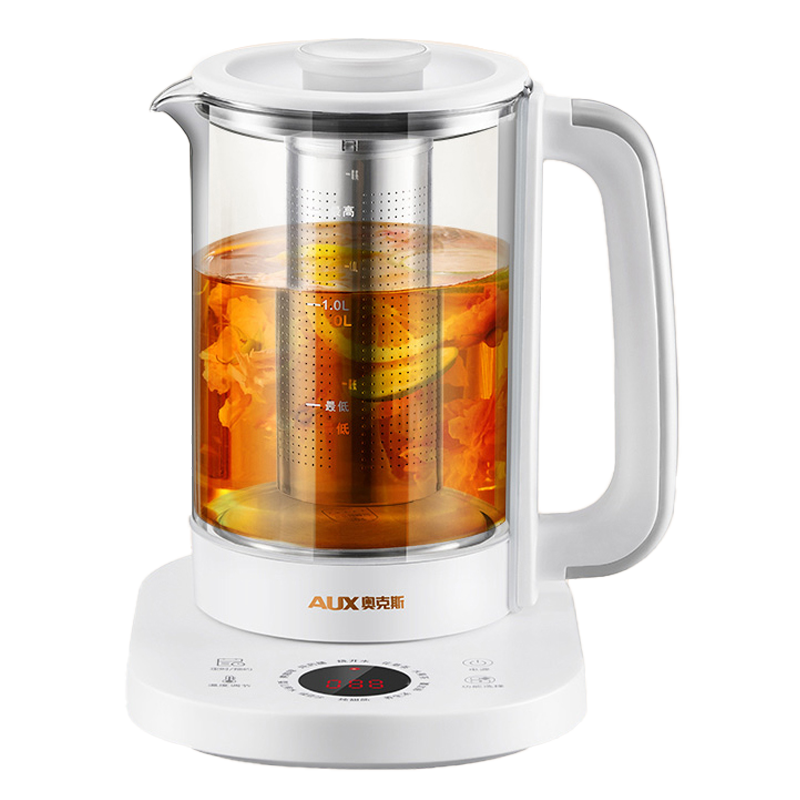 奥克斯养生壶玻璃电热水壶煮茶器