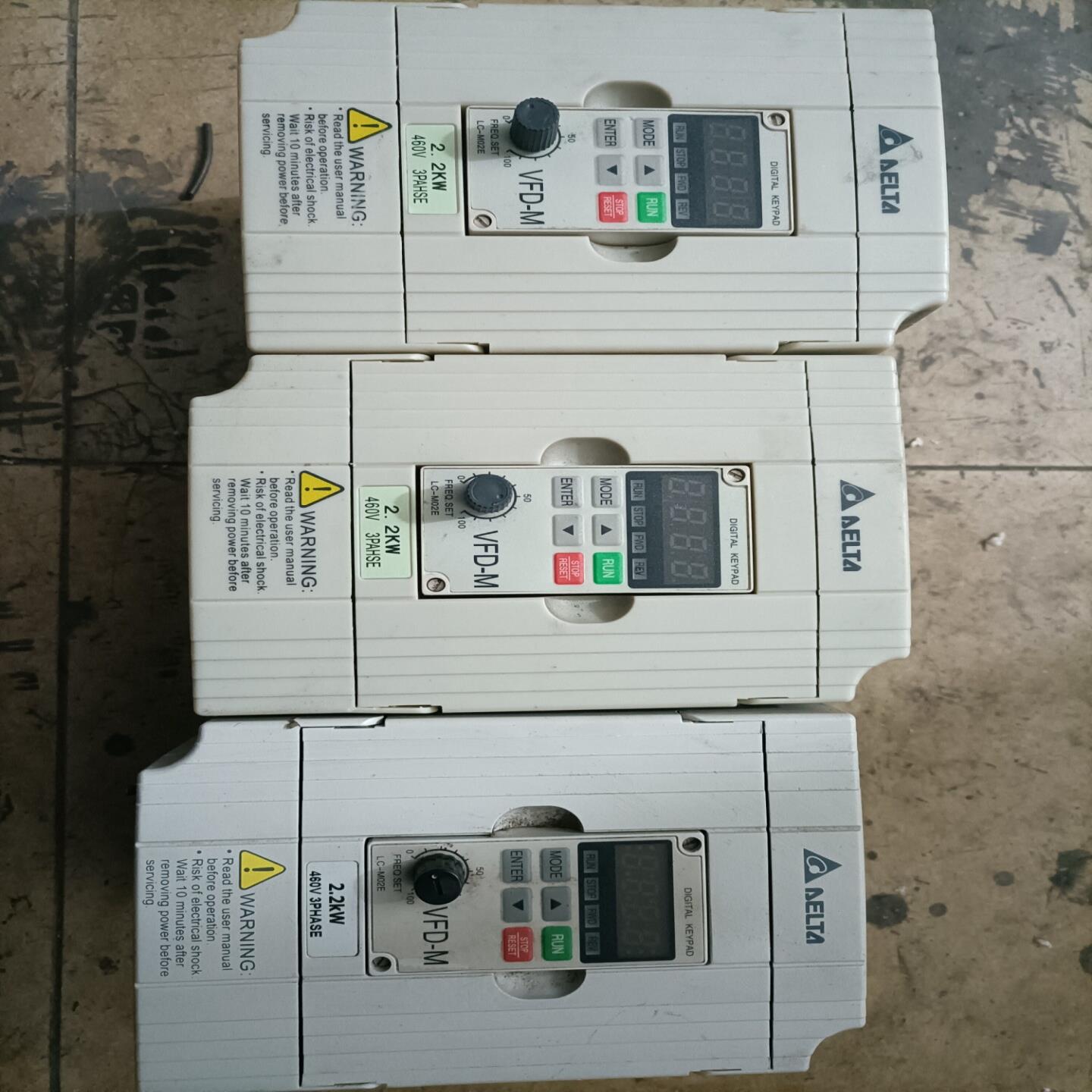 变频器VFD-M 380V VFD022M43B 07(跳跳机械）