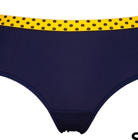 SUA683 泰国sabina 舒适弹力低腰三角内裤 深蓝底拼色 SEXY DOOMM