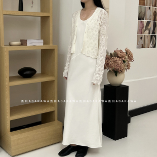 26SS春夏新款 斜裁现代感背心连衣裙 LAWN 浅川买手店 THE