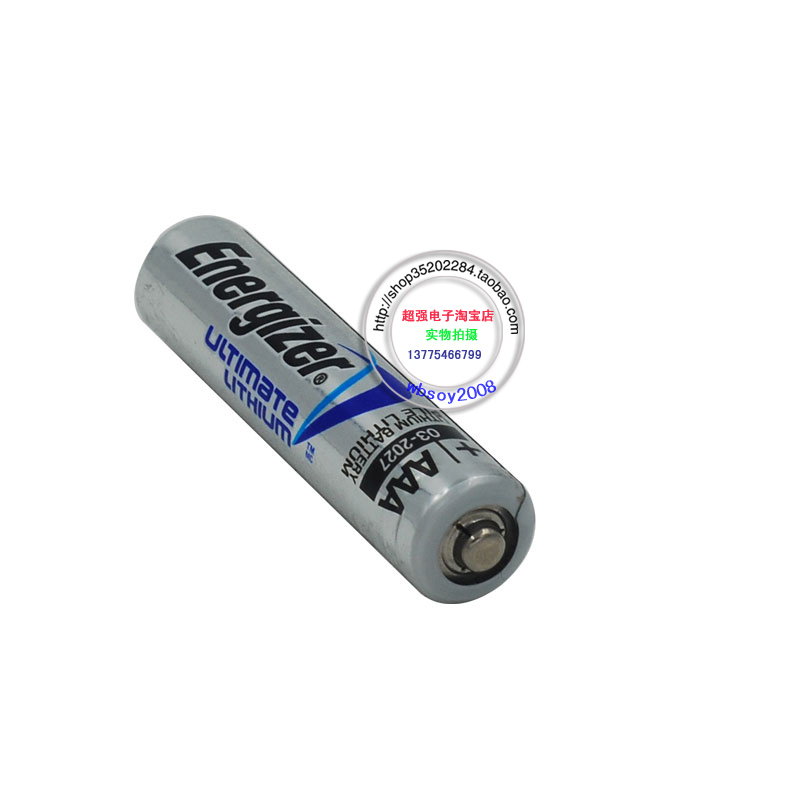 ÃÀ¹ú¾¢Á¿ Energizer L92 AAA7ºÅÆßºÅÒ»´ÎÐÔï®µç³ØÖʱ£2027Äê Ô×°