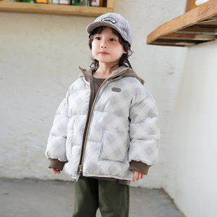 儿童冬季 新款 加厚宝宝1 8岁外套 儿童羽绒服男童短款 冬季