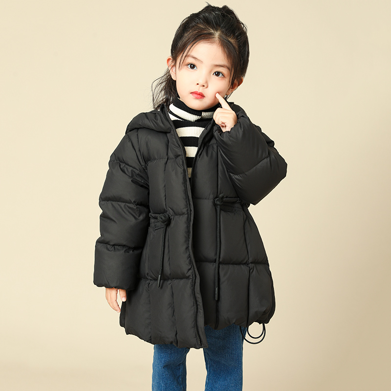 康衣儿中长款加厚羽绒服