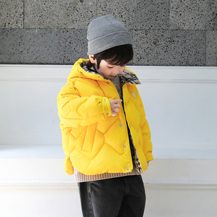 新款 女童羽绒服中小童装 8岁 康衣儿宝宝羽绒服男童冬季