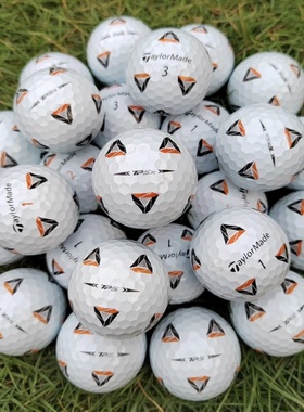 Taylormade高尔夫二手球正品TP5/X福勒图腾五层球下场练习球