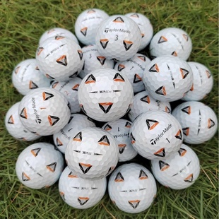 Taylormade高尔夫二手球正品TP5/X福勒图腾五层球下场练习球