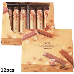 每周飞日本 关西机场ROYCE生巧克力饼干开心果波浪巧克力棒