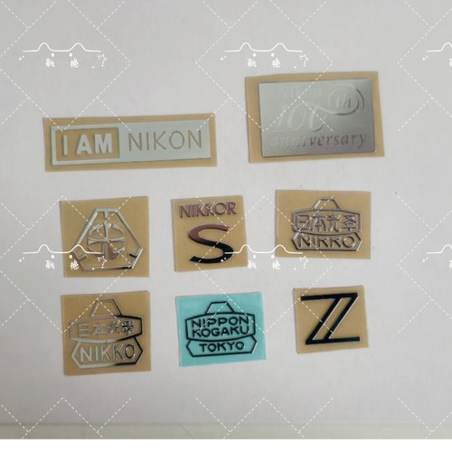 Nikon S尼康Z金属logo贴日本光学相机镜头装饰标贴纸plena微单