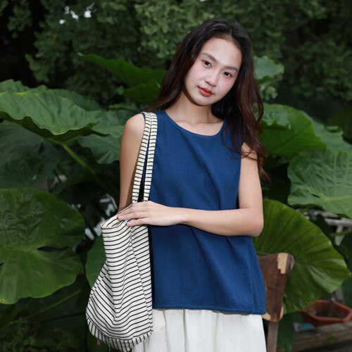 朵朵可可夏季针织棉百搭背心